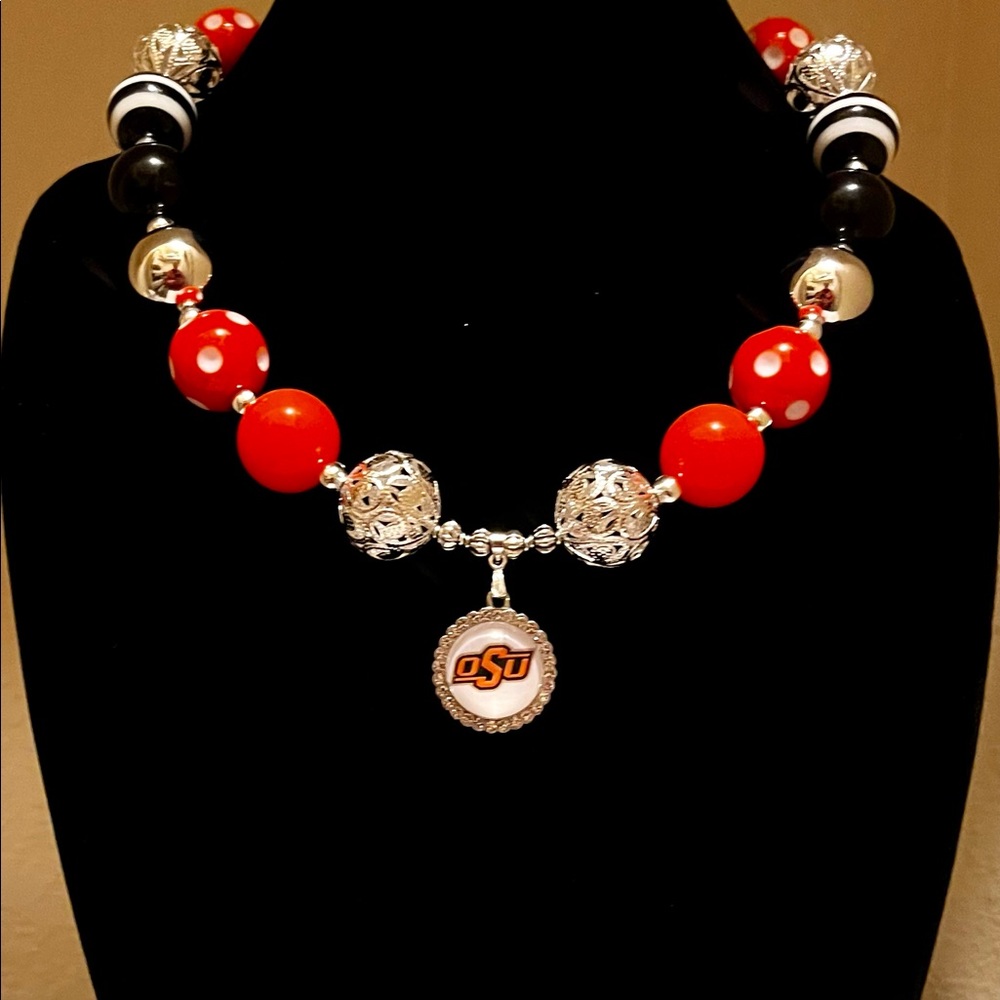 Oklahoma State Cowboys Chunky Necklace
